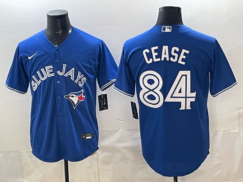 Men 2026 Toronto Blue Jays #84 Cease Blue Game Nike MLB Jersey style 006->toronto blue jays->MLB Jersey